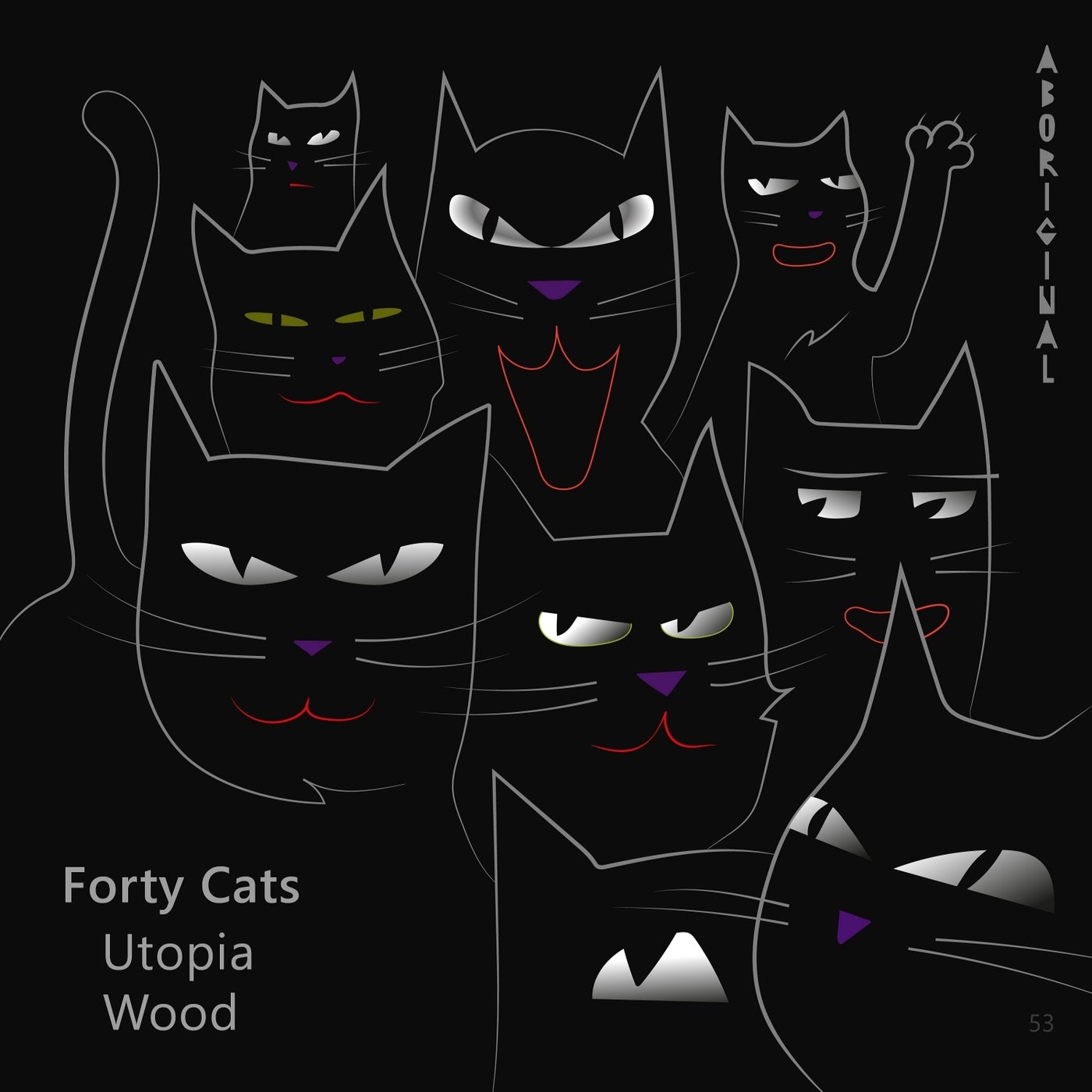 Forty Cats - Utopia - Wood EP [ABO053]